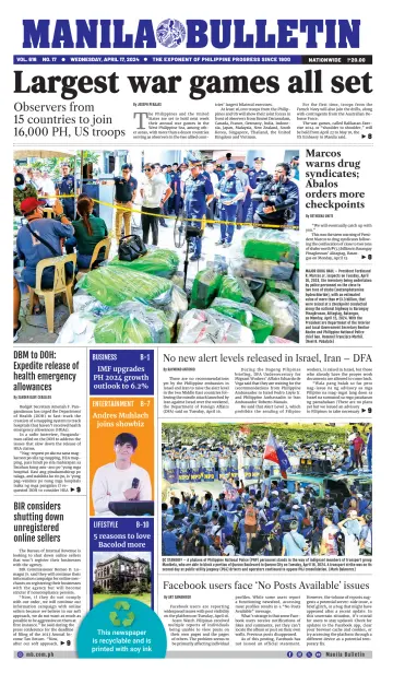 Manila Bulletin - 17 Apr 2024