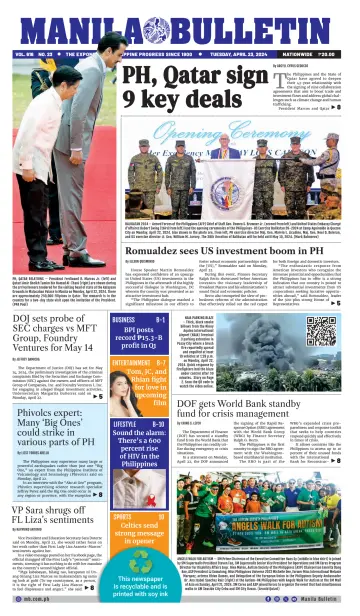 Manila Bulletin - 23 4月 2024