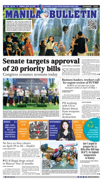 Manila Bulletin - 29 abril 2024
