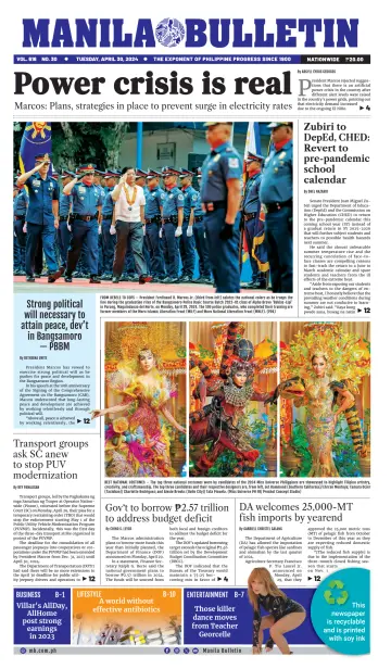 Manila Bulletin - 30 4月 2024