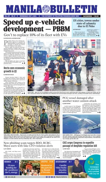 Manila Bulletin - 01 maio 2024