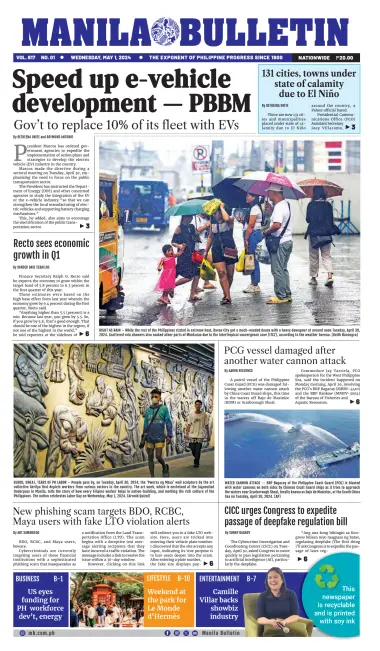 Manila Bulletin - 1 May 2024
