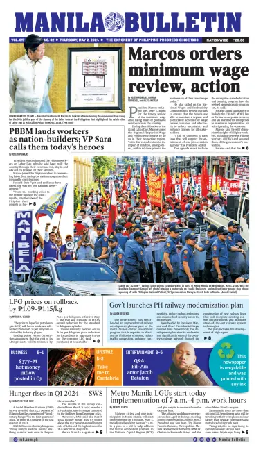 Manila Bulletin - 2 May 2024