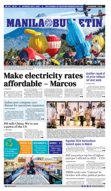 Manila Bulletin - 04 maio 2024