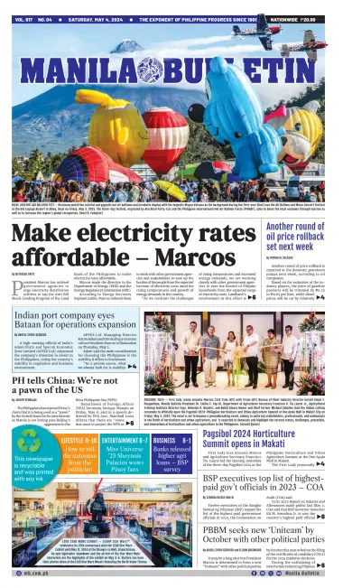 Manila Bulletin - 4 May 2024