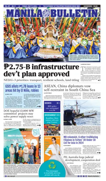 Manila Bulletin - 17 五月 2024