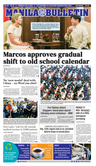 Manila Bulletin - 23 May 2024