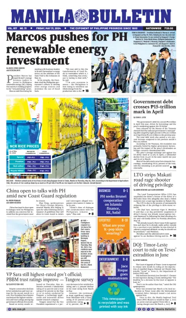 Manila Bulletin - 31 May 2024