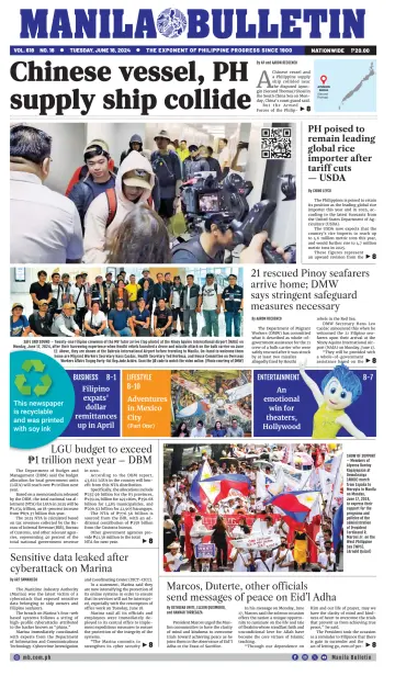 Manila Bulletin - 18 Jun 2024