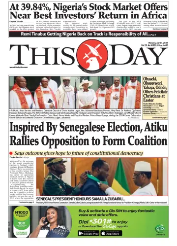 THISDAY - 01 Apr. 2024