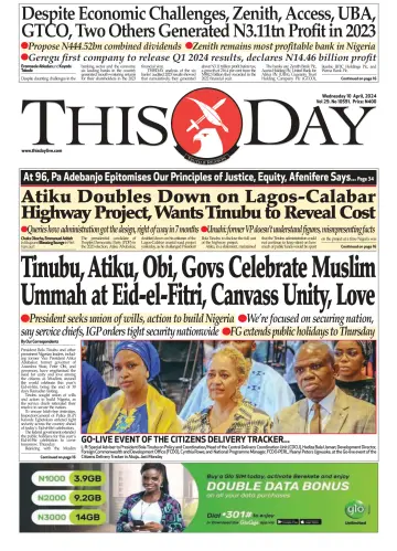 THISDAY - 10 Nis 2024