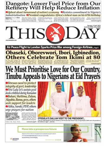 THISDAY - 11 Apr. 2024