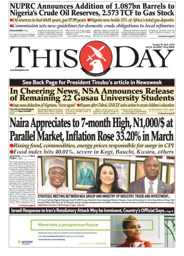 THISDAY - 16 abr. 2024
