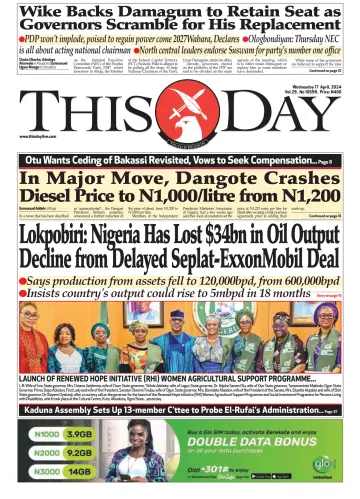THISDAY - 17 Nis 2024
