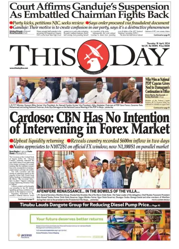 THISDAY - 18 Nis 2024