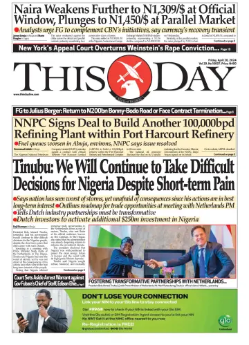 THISDAY - 26 Apr. 2024