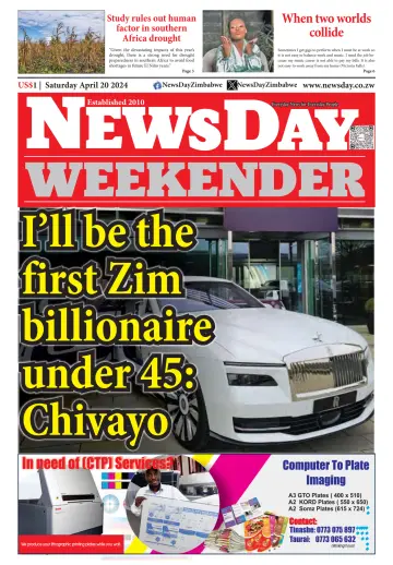 NewsDay (Zimbabwe) - 20 Ebri 2024