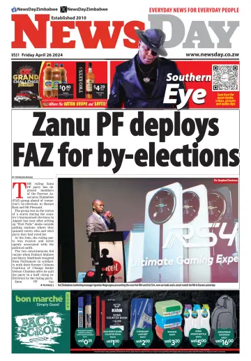 NewsDay (Zimbabwe) - 26 Apr. 2024