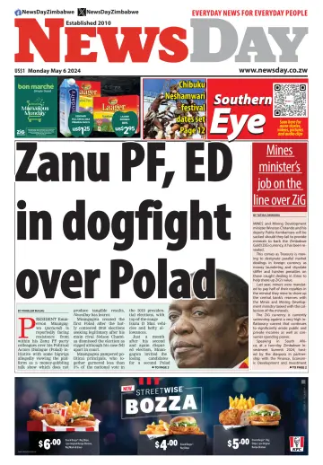 NewsDay (Zimbabwe) - 6 May 2024