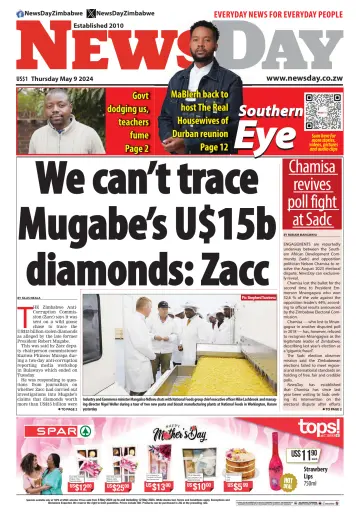 NewsDay (Zimbabwe) - 9 May 2024