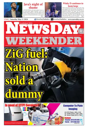 NewsDay (Zimbabwe) - 11 May 2024
