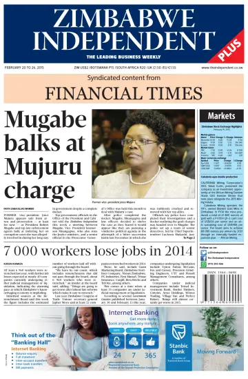 The Zimbabwe Independent - 20 Feb 2015