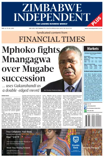 The Zimbabwe Independent - 22 May 2015
