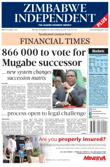 The Zimbabwe Independent - 29 May 2015