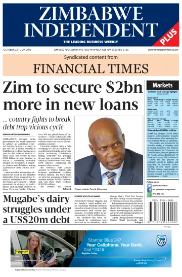 The Zimbabwe Independent - 23 Oct 2015