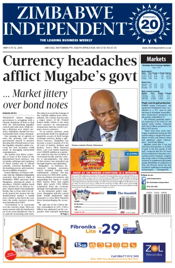 The Zimbabwe Independent - 6 May 2016