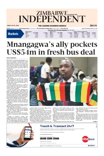 The Zimbabwe Independent - 19 Jun 2020