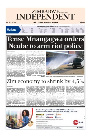 The Zimbabwe Independent - 17 Jul 2020