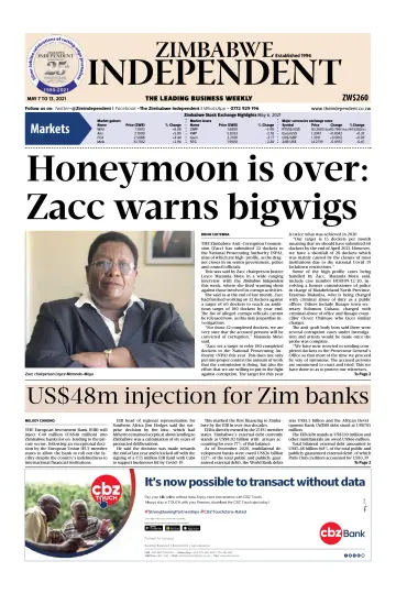 The Zimbabwe Independent - 7 May 2021