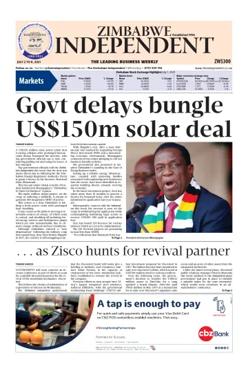 The Zimbabwe Independent - 2 Jul 2021