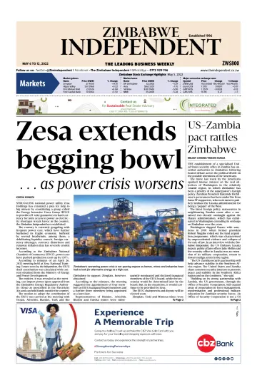 The Zimbabwe Independent - 6 May 2022