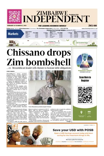 The Zimbabwe Independent - 24 Feb 2023