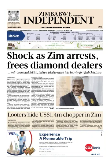 The Zimbabwe Independent - 4 Aug 2023