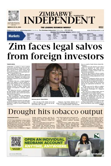 The Zimbabwe Independent - 08 三月 2024