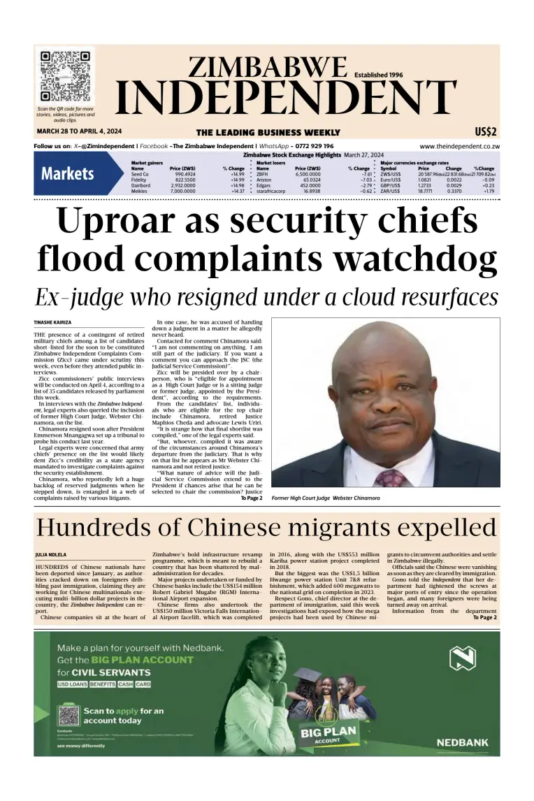 The Zimbabwe Independent