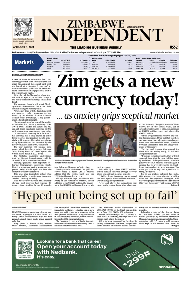 The Zimbabwe Independent