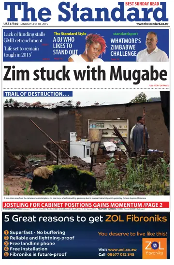 The Standard (Zimbabwe) - 4 Jan 2015