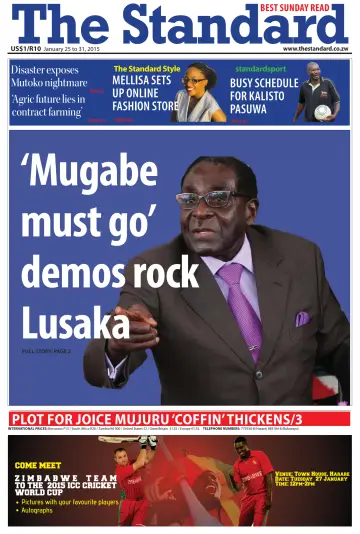 The Standard (Zimbabwe) - 25 Jan 2015