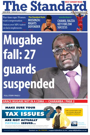 The Standard (Zimbabwe) - 8 Feb 2015