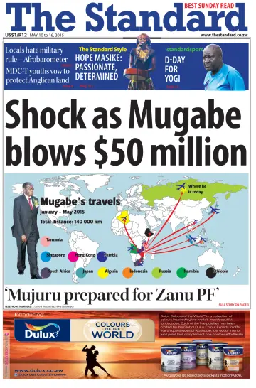 The Standard (Zimbabwe) - 10 May 2015
