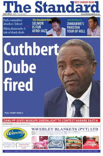 The Standard (Zimbabwe) - 17 May 2015