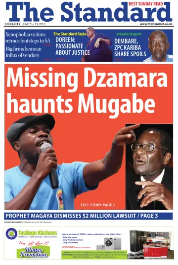 The Standard (Zimbabwe) - 7 Jun 2015