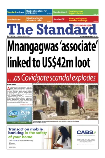 The Standard (Zimbabwe) - 14 Jun 2020