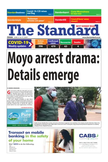 The Standard (Zimbabwe) - 21 Jun 2020