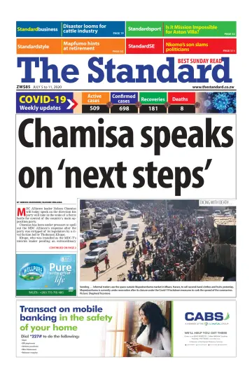 The Standard (Zimbabwe) - 5 Jul 2020
