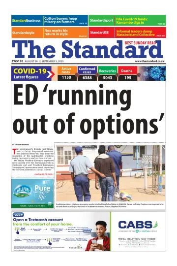 The Standard (Zimbabwe) - 30 Aug 2020